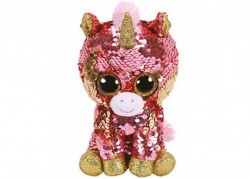 Peluche licorne paillettes