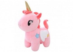 Peluche licorne aile rose