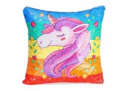 Housse de coussin licorne...