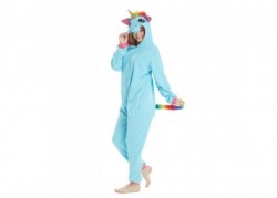 Kigurumi licorne bleu