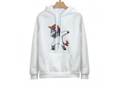 Sweat licorne blanche DAB