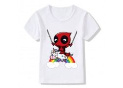 T-shirt Licorne arc-en-ciel...