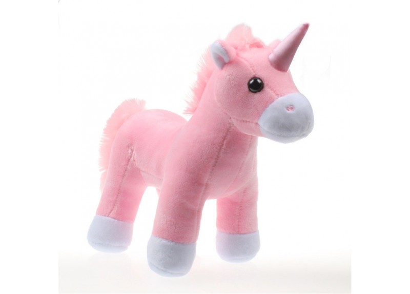 Peluche Licorne Rose