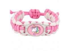 Bracelet licorne arc-en-ciel