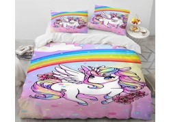 Housse de couette licorne...